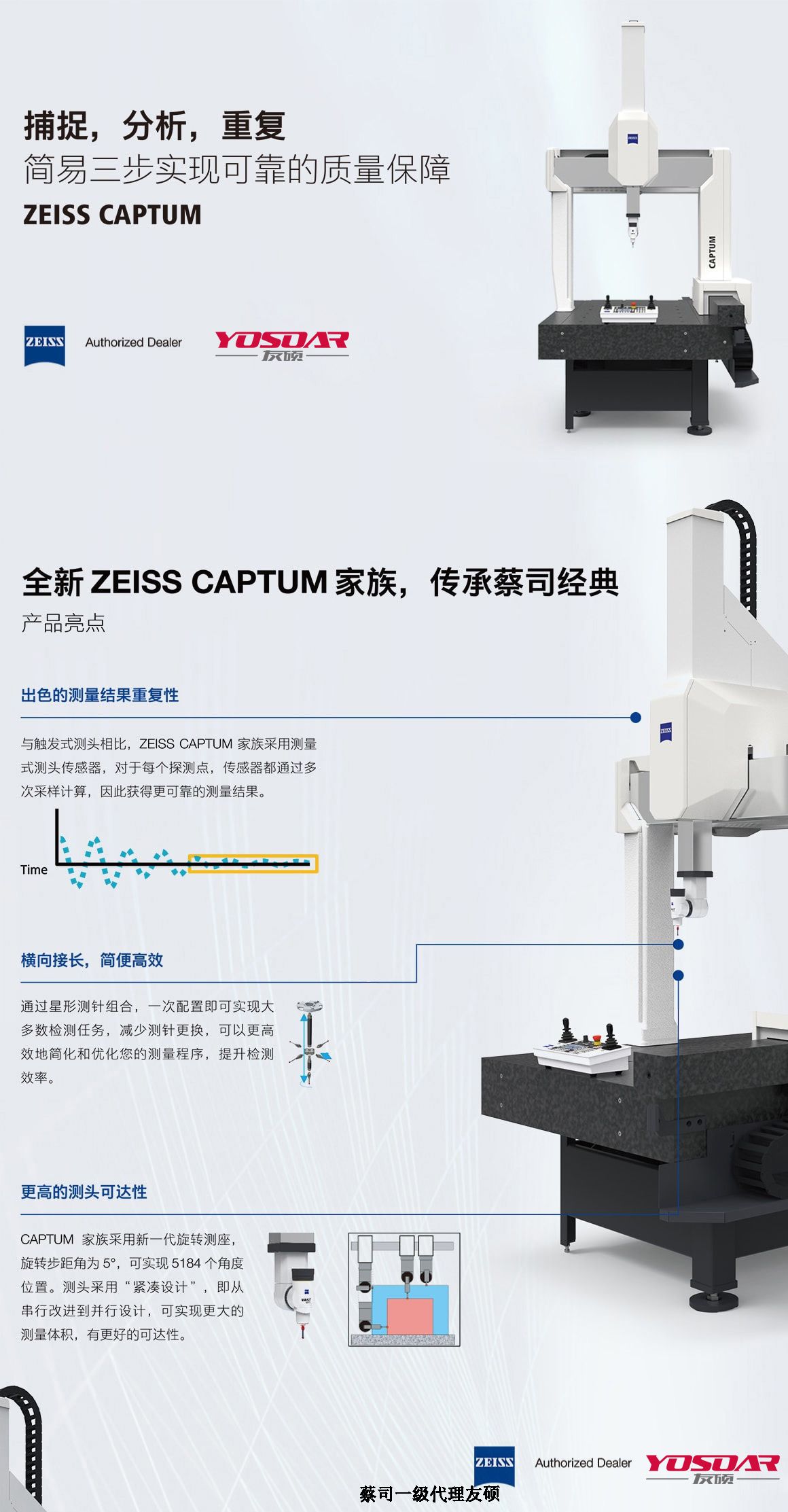 嘉兴蔡司三坐标CAPTUM